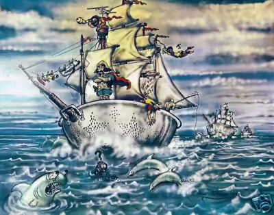 File:Nina, Pinta, & Straina Maria Card Scan.avif