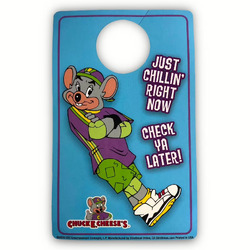 Chuck E. Cheese's Door Hanger (2010) - Front.avif