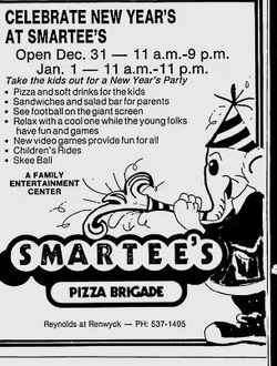 Smartee's Pizza Brigade - Smartee's newspaper ad.avif