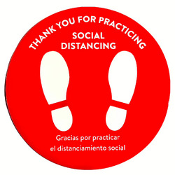 CEC Red Social Distancing Floor Decal (4).avif