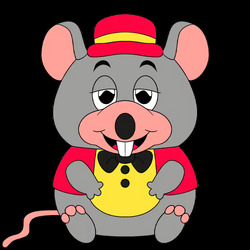 YouTooz Classic Chuck E. Cheese Plush - Promotional Art.avif