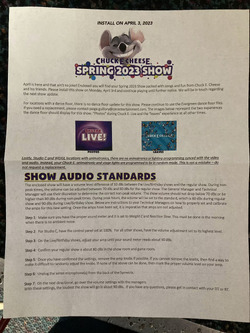 Chuck E. Cheese Spring Show 2023 - Newsletter Front.avif