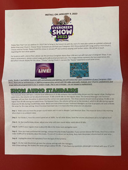 Chuck E. Cheese Evergreen Show 2023 - Newsletter Front.avif