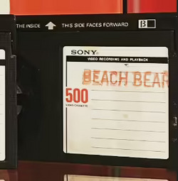 Beach Bear Diagnostic Tape - Showtape (Front).avif
