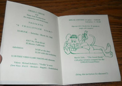 PTT 'A' Challenger Night Flyer (1984) - Flyer Inside.avif