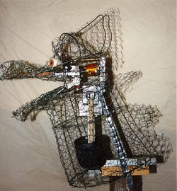 The Dragon (Earl Retrofit) - The Dragon with the Wireframe and Mechanical edits on display.avif