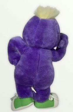 Large Munch Plush (1996) - Plush Back.avif