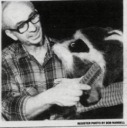 Gigglebee's - Marty Miglionico cleaning up Bandit.avif