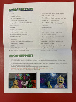 Chuck E. Cheese Evergreen Show 2023 - Newsletter Back.avif
